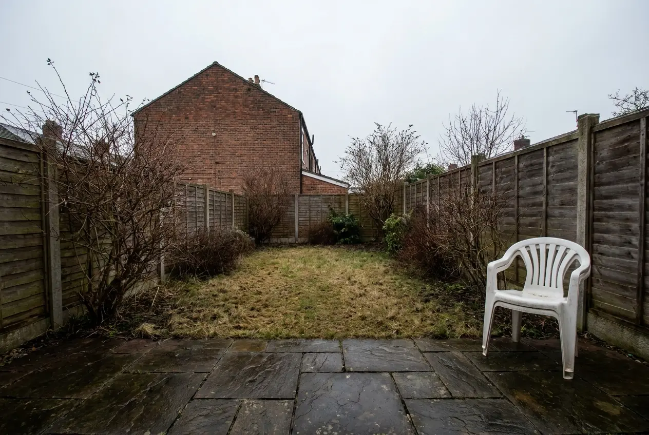 Garden in winter